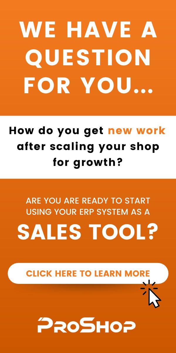 ProShop - Scaling job shops for growth